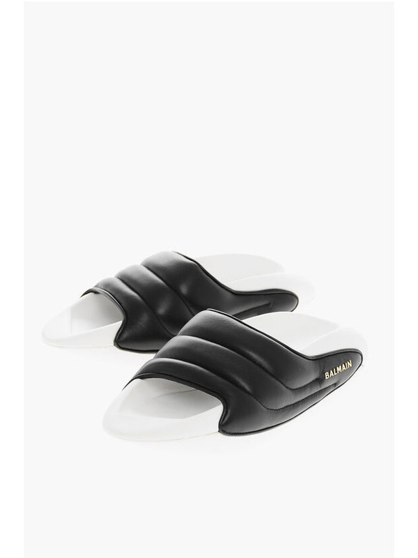 Balmain Black Slides