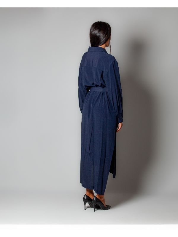 ABITO PHILIPA CON CINTURA Long Dress