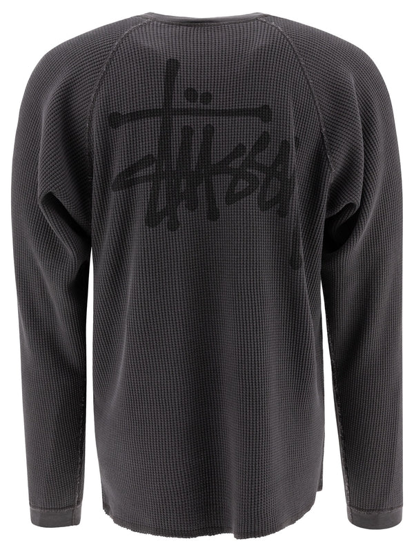 Logo Detail Long Sleeve Top