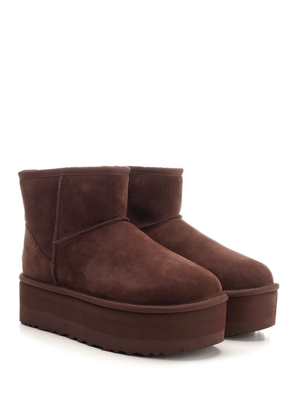 Classic Mini Platform Ankle Boots