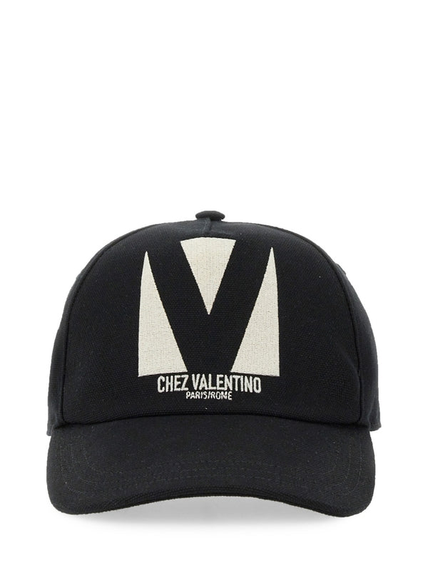 Valentino Black Cap