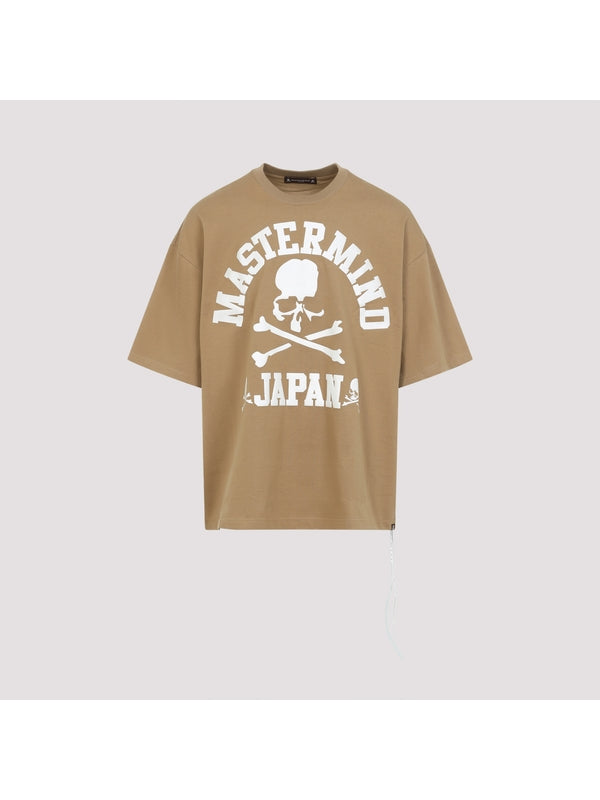 Skull Printing Strap Short Sleeve T-shirt