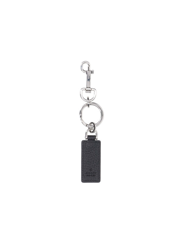 Logo Leather Keyring - Jente