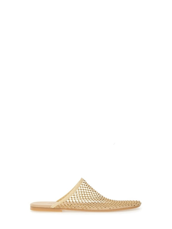 Net Detail Sandals