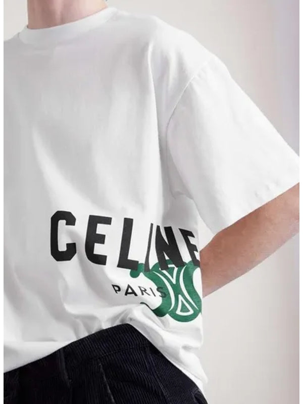 Triomphe Logo Short-Sleeve T-Shirt