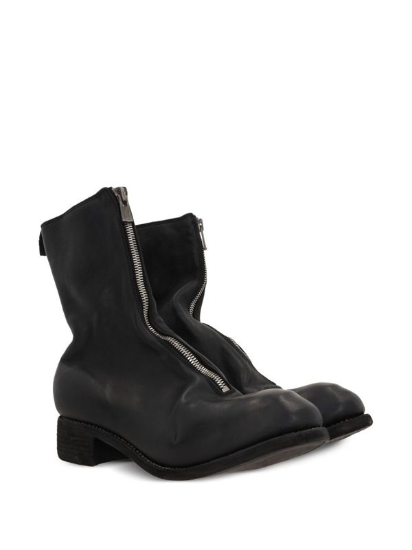 Guidi Black Ankle Boots
