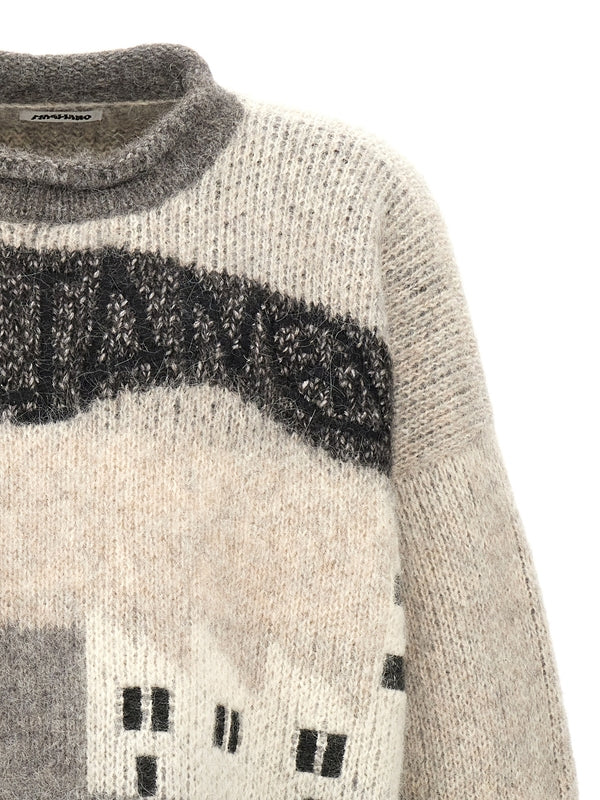 Jacquard
  Detail Alpaca Wool Knit