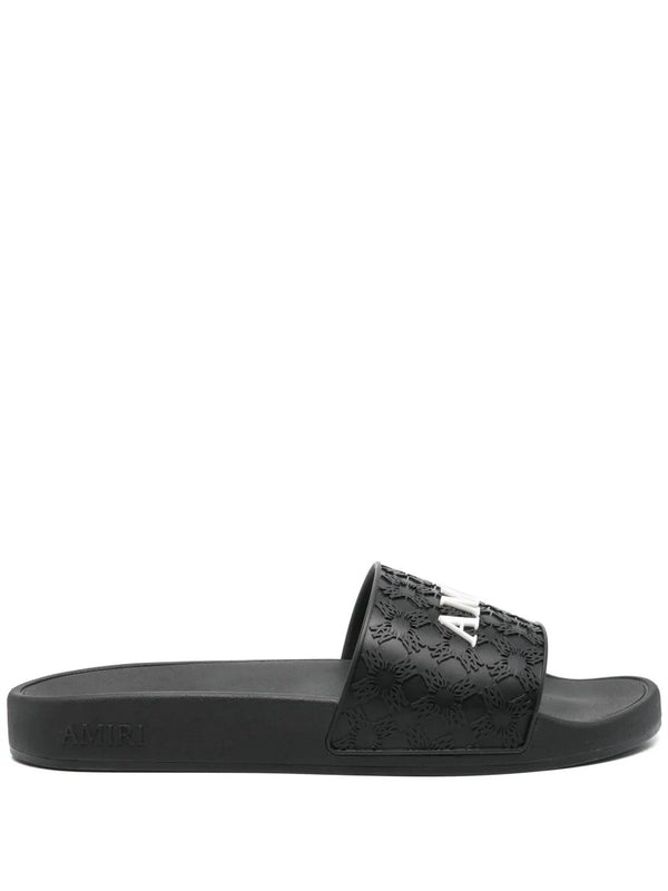 Amiri Black Slides