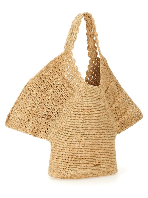 Borsa Raffia Tote Bag