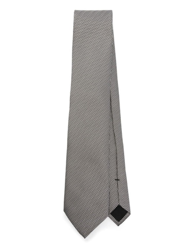 Multi-Pattern Silk Tie