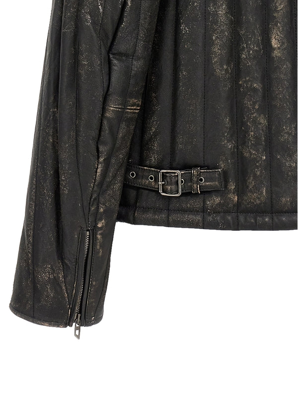 Two-In-One
  Leather Jacket