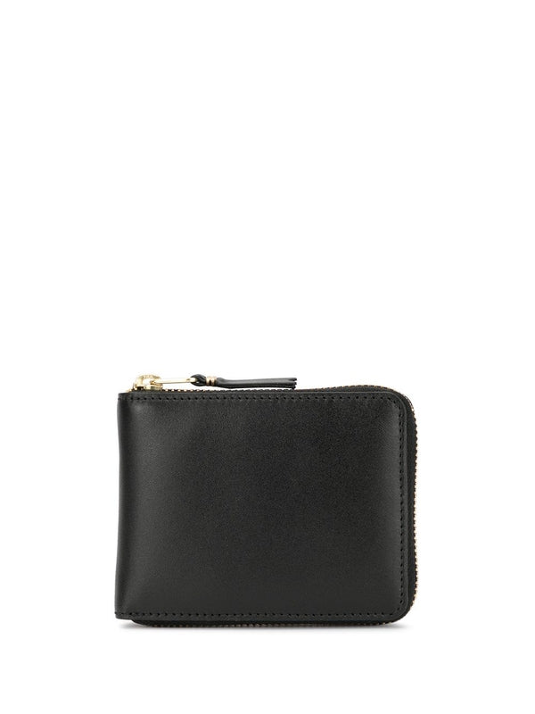 Zip Around Leather Wallet