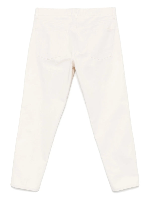 Lardini White Denim Pants