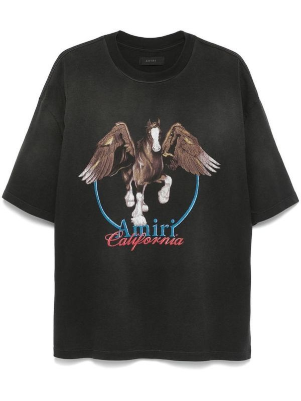 Pegasus Print Vintage Washing
  T-Shirts