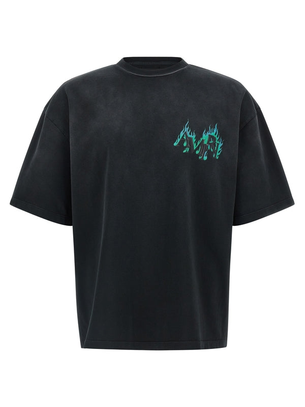 Amiri Black Half Sleeve