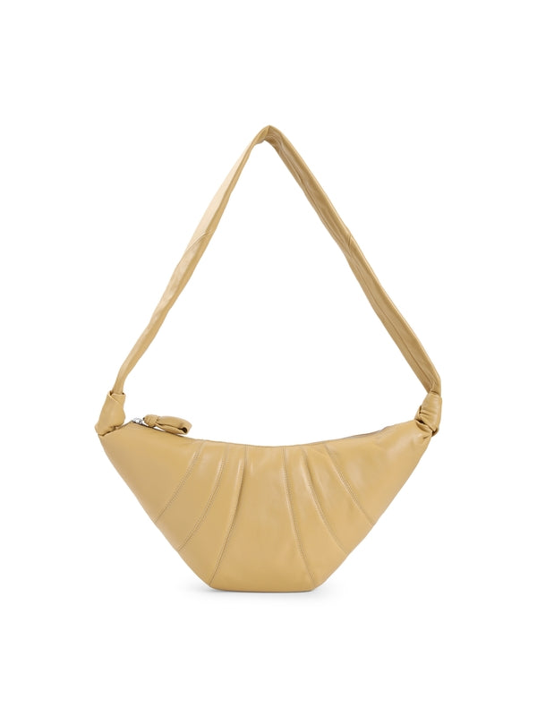 Croissant Lambskin Medium Crossbody Bag