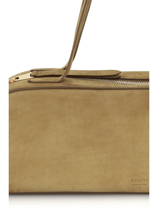 Khaite Beige Tote Bags