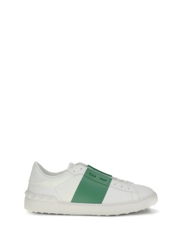 Valentino White Low Top Sneakers