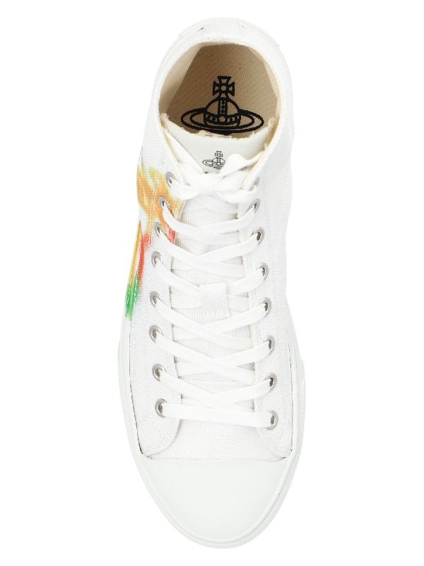 Plimsoll Paint
  High Top Sneakers