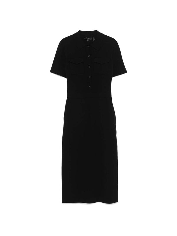 Military Midi Dress