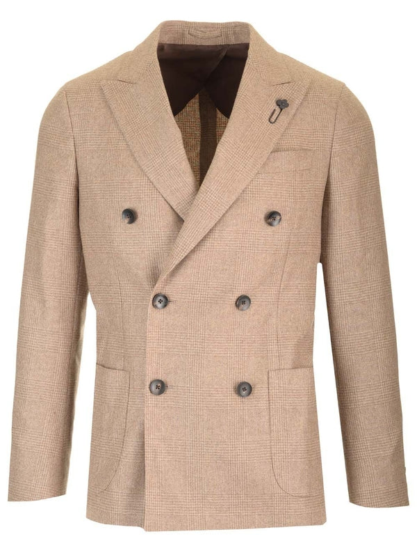 Boutonniere Cashmere Double Jacket