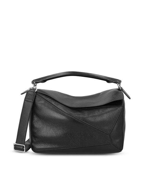 Puzzle Leather Large Cross Bag