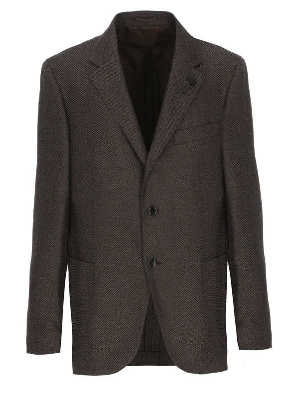 Lardini Brown Tailored Jackets