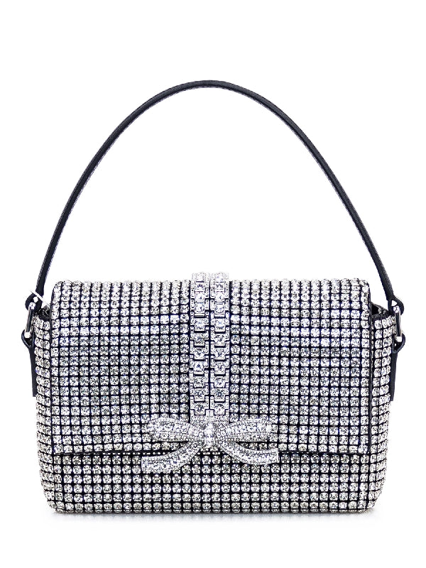 Crystal Bow Decor Tote Bag