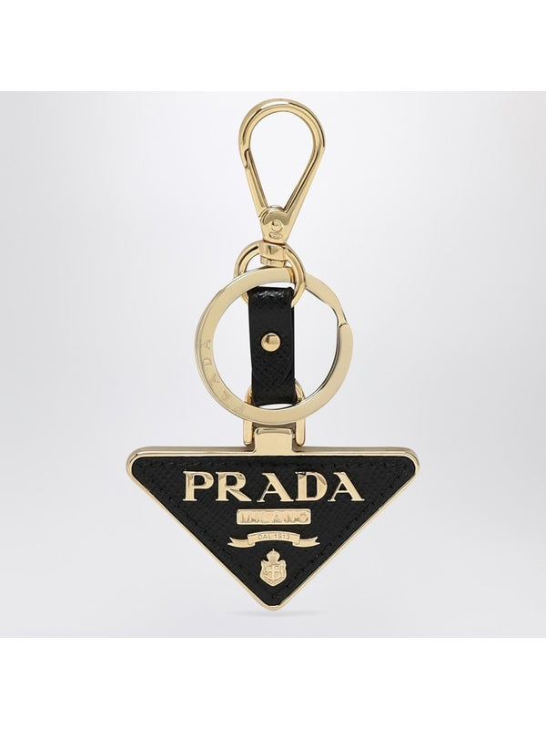 Triangle Logo Metal Keyring