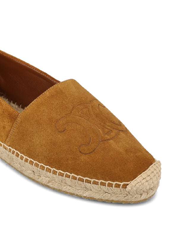 Triomphe Suede Espadrille