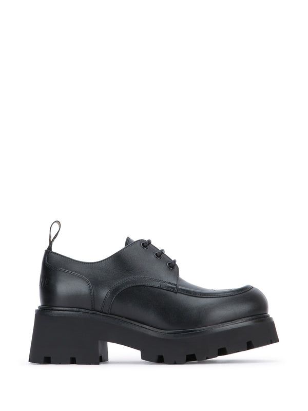 Triomphe Leather Lace-Up Shoes