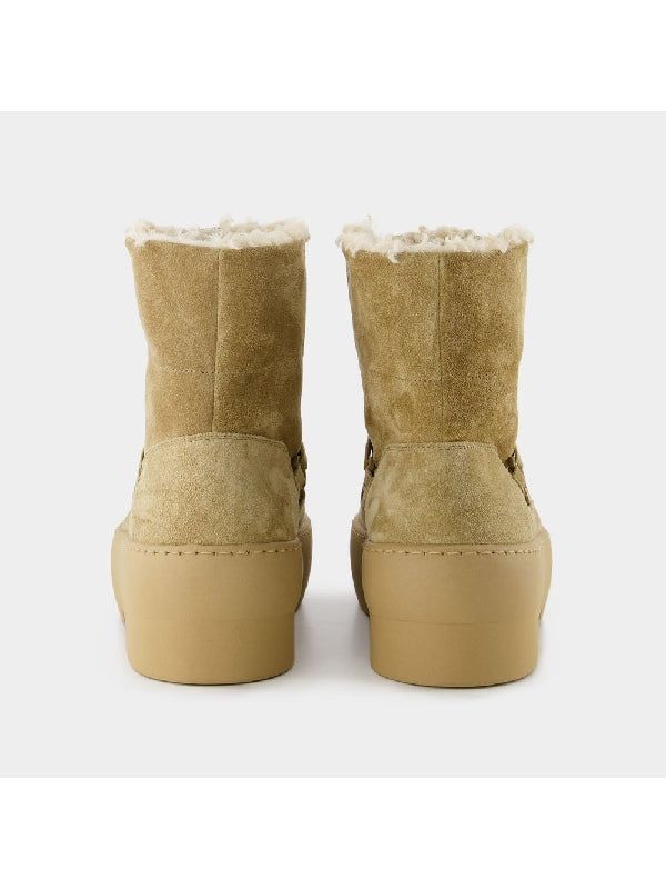 Gia 24 Suede Lace-up Boots