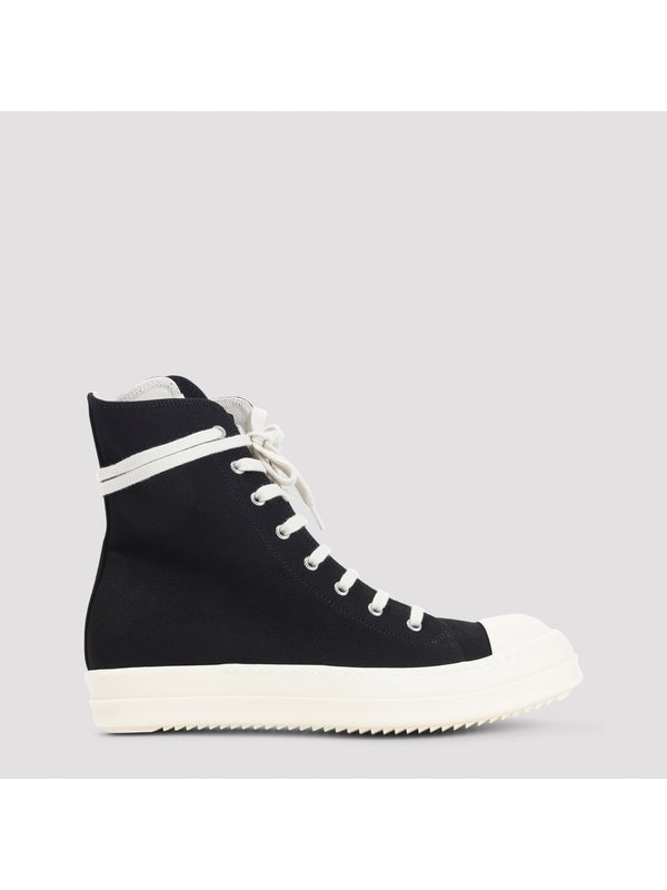 Rick Owens Drkshdw Black High Top Sneakers