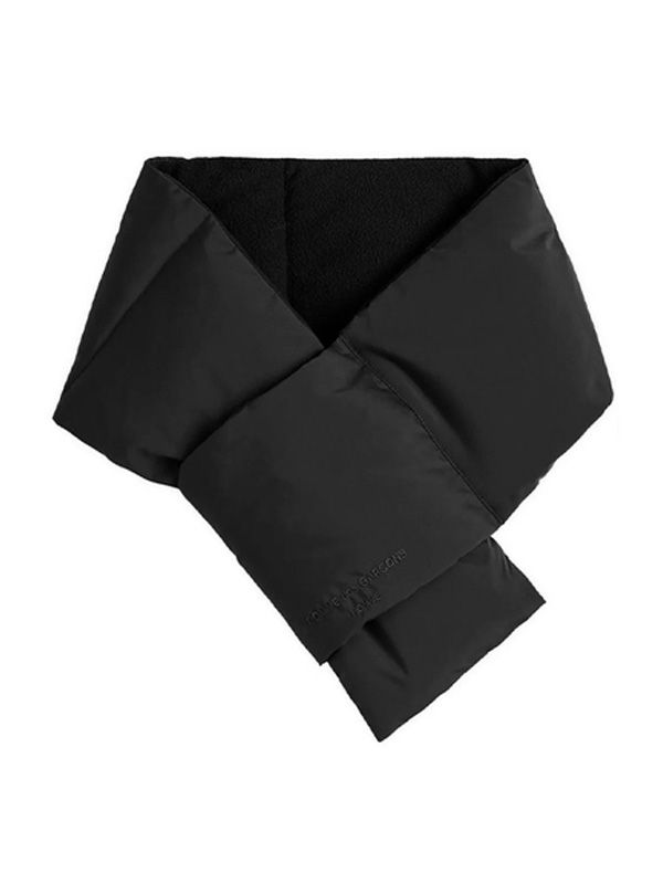 Black Padded Scarf