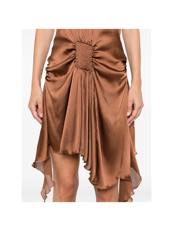 Siedrés Brown Mini Dress