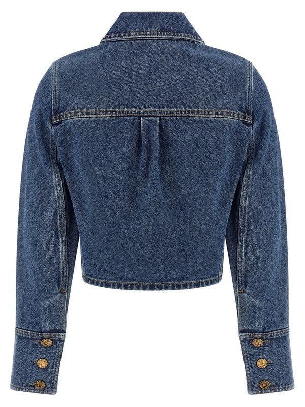 Balmain Blue Trucker