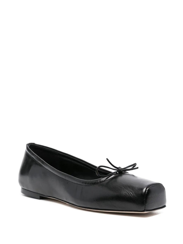 Ady Black Flat Shoes