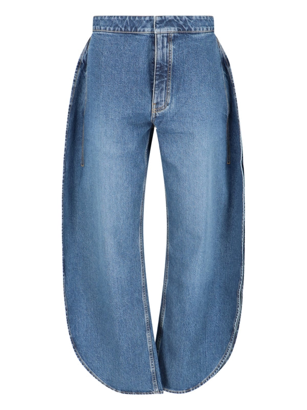 Side Slick Curve Denim Pants - Jente