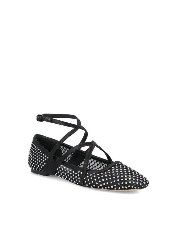 Astoria Crystal Mesh Flats