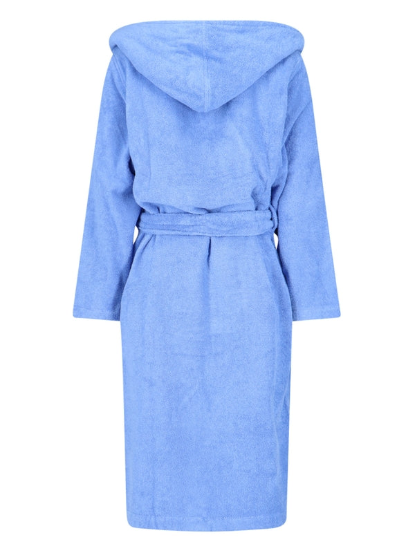 Terry Cotton Hooded Bathrobe