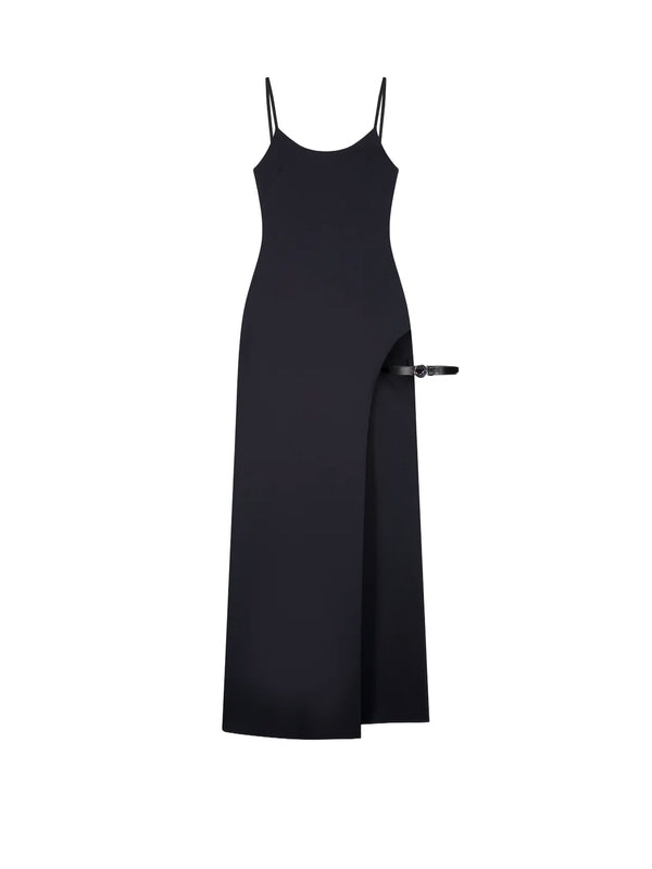 Coperni Black Long Dress
