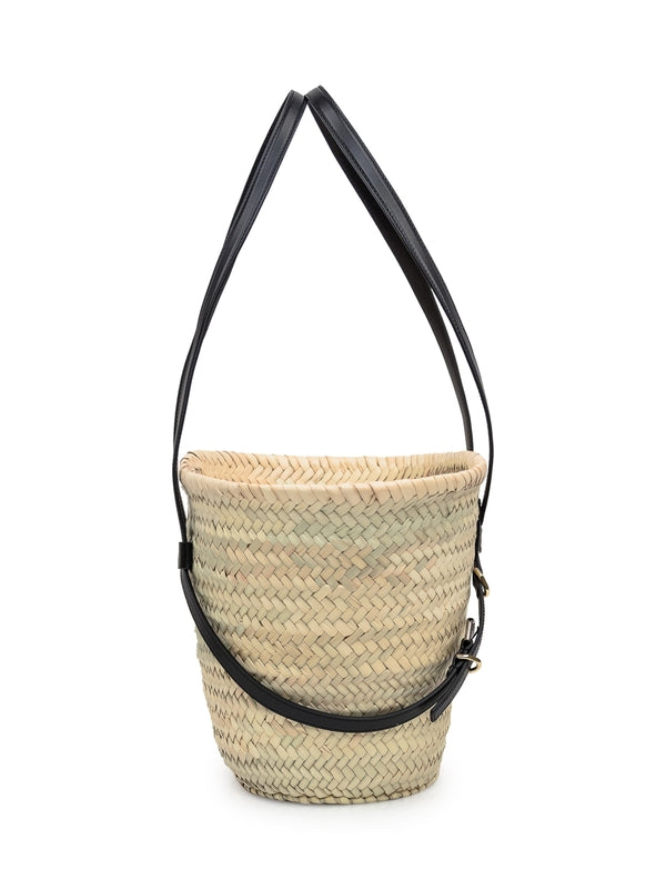 Voyou Raffia Small Tote Bag