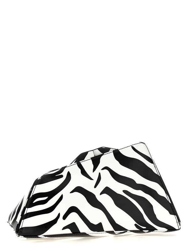 Zebra Pattern
  Leather Clutch Bag