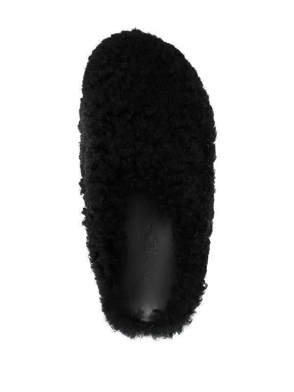 Shearling Calfskin Mule Loafer