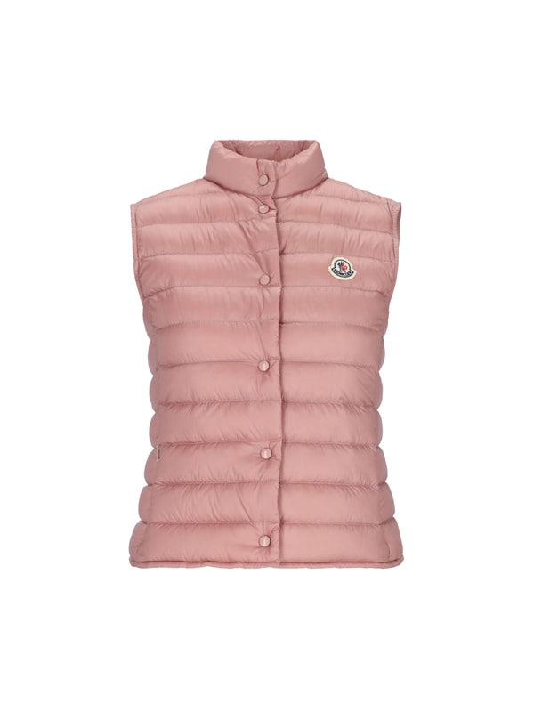 MONCLER - Rian Logo Patch Padded Vest - Jente