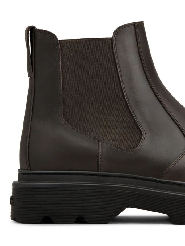 Tod's Brown Chelsea Boots