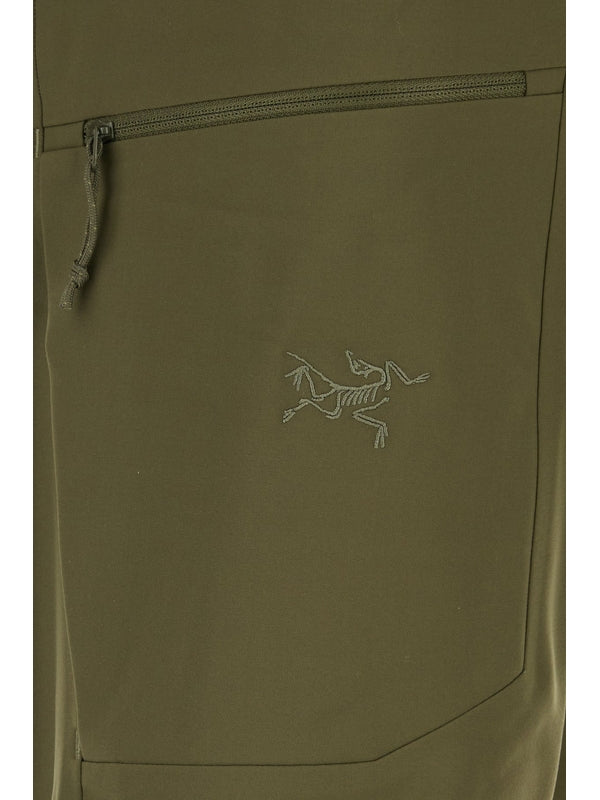 Logo Embroidered Casual Pants