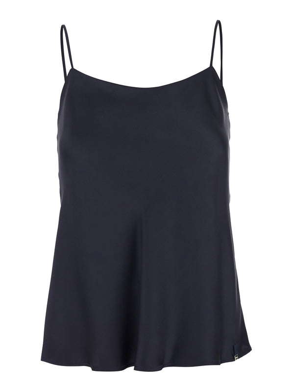 Satin Effect Sleeveless Top