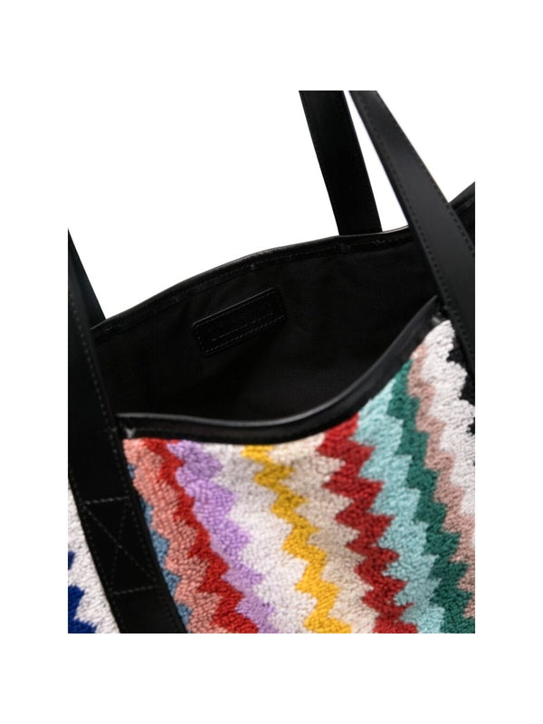 Woven Jacquard Cotton Tote Bag