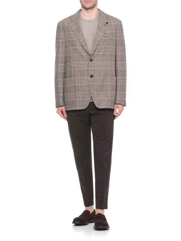 Lardini Brown Tailored Jackets